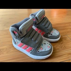 Infant size 4K Adidas high tops